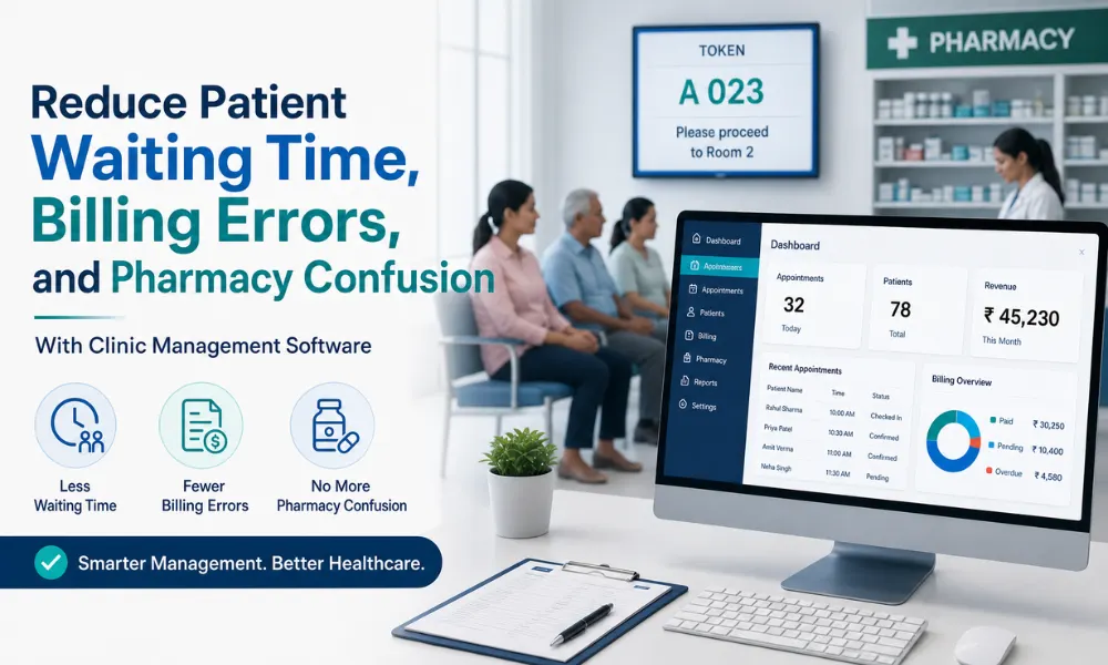 Reduce Patient Waiting Time with Clinic Management Software